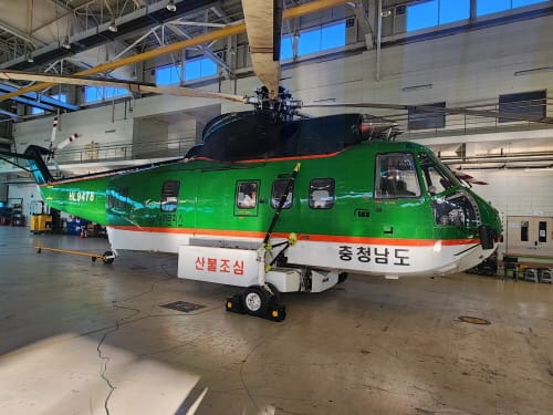 산불 진화 헬기 5대 권역별 배치 post image