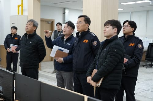세종소방서장 국가중요시설 지하공동구 현장점검 post image