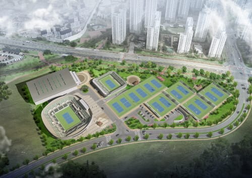 충청권 최초 국제 테니스경기장 2027년 문연다 post image