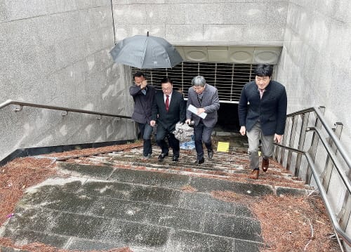 대전시의회 산업건설위원회, 폐쇄 지하보도 활용방안 모색차 현장방문 실시 post image