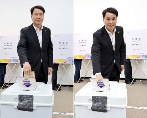 대전시의회 이상래 의장, 5일 제22대 국회의원선거 사전투표 post image