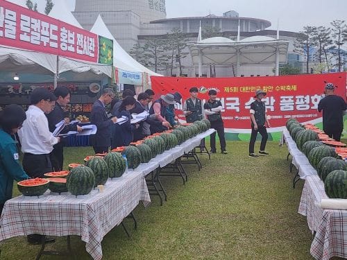 부여군수박연구회, 제1회 전국 수박 품평회 수상 쾌거 post image