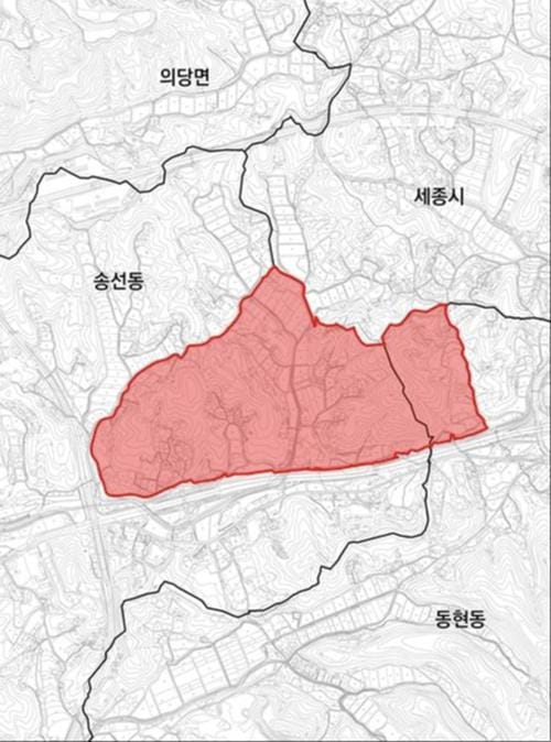 충청남도, 공주 송선-동현지구 토지거래 허가구역 2년 연장 post image