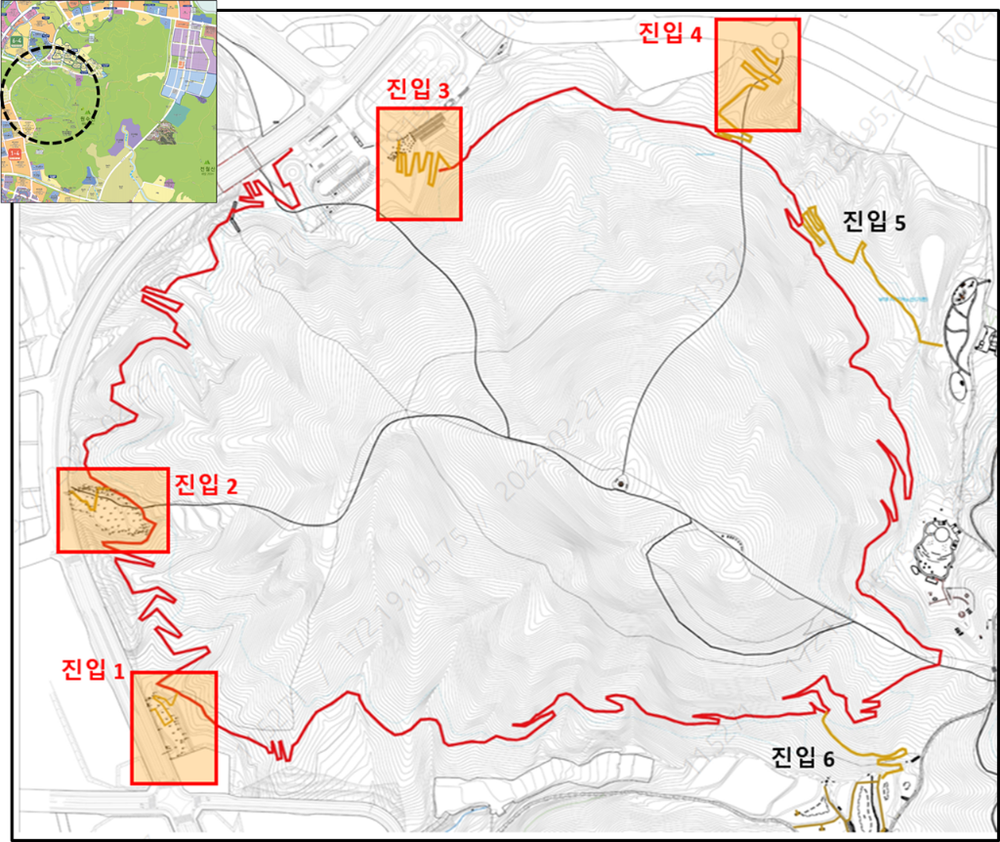원수산 둘레길 오는 24일부터 개방 post image