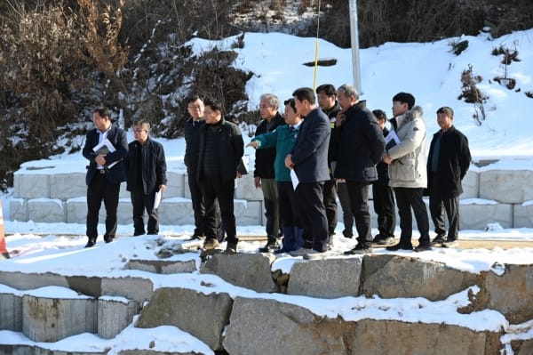 박정현 부여군수, 수해복구 필요 민원 현장점검 post image