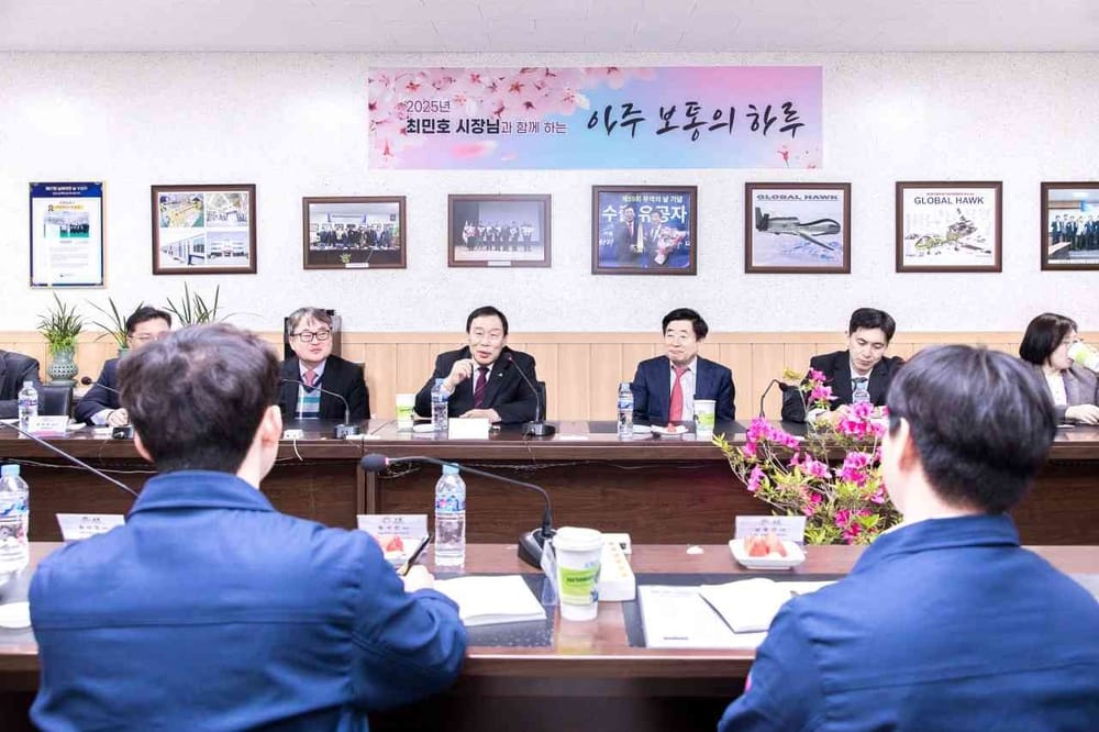 최민호 시장, 지역 기업과 현장 소통 계속 post image