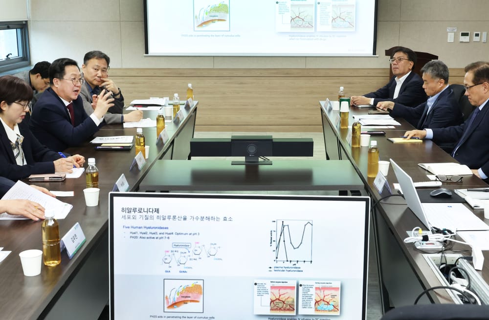 대전시, 국내 대표 바이오기업 ‘알테오젠’ 방문 post image