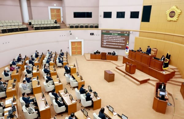 대전시의회, 제288회 임시회 개회 post image