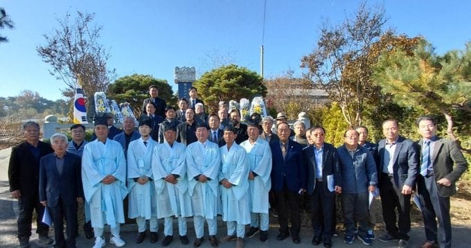 부여 은산, 제5회 독립투사 박영희 장군 추모제 거행 post image