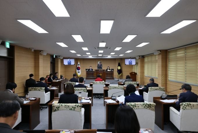 부여군의회, 제297회 정례회 개회 post image