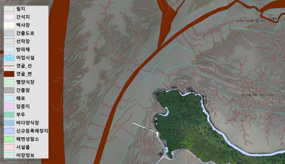 드론이 그린 ‘가로림만 갯벌지도’ 완성 post image