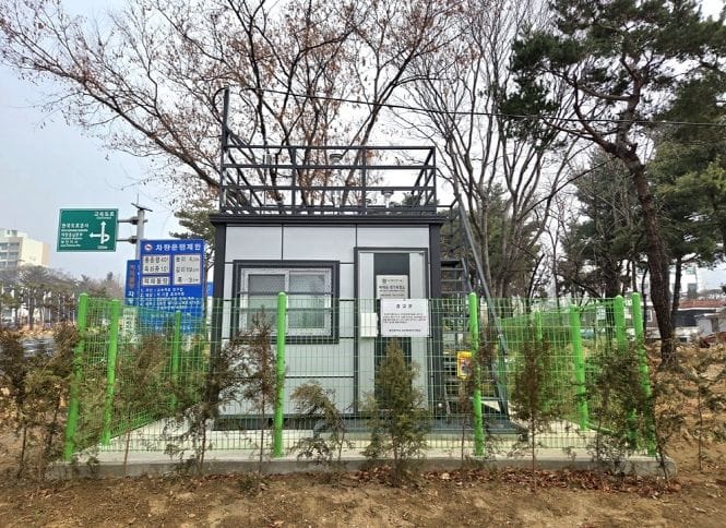 대전시 비래동 도로변 대기환경측정소 본격 가동 post image