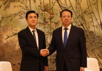중국 1위 경제도시와 교류·협력 확대... 김태흠 지사, 궁정 상하이시장 만나 ‘첨단 미래산업 협력’ 등 제안 post image