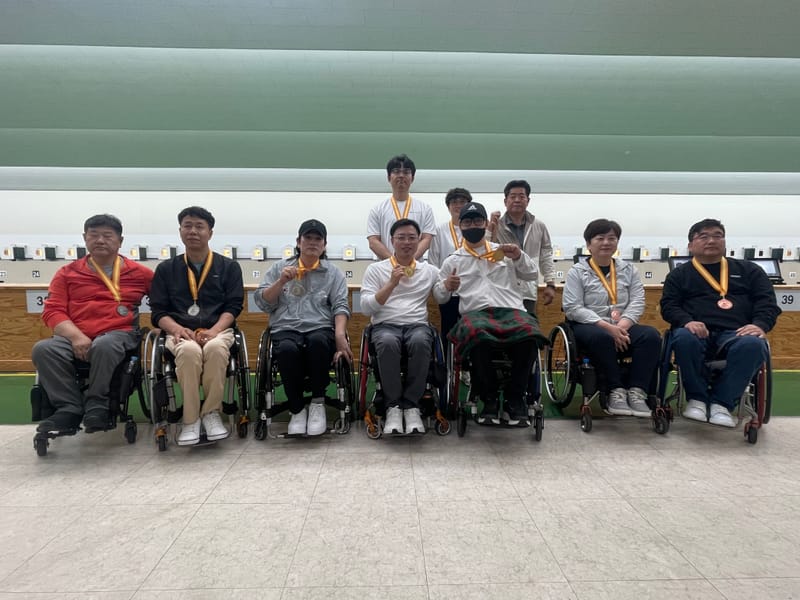BDH파라스, 전국장애인사격대회서 12개 메달 획득 post image