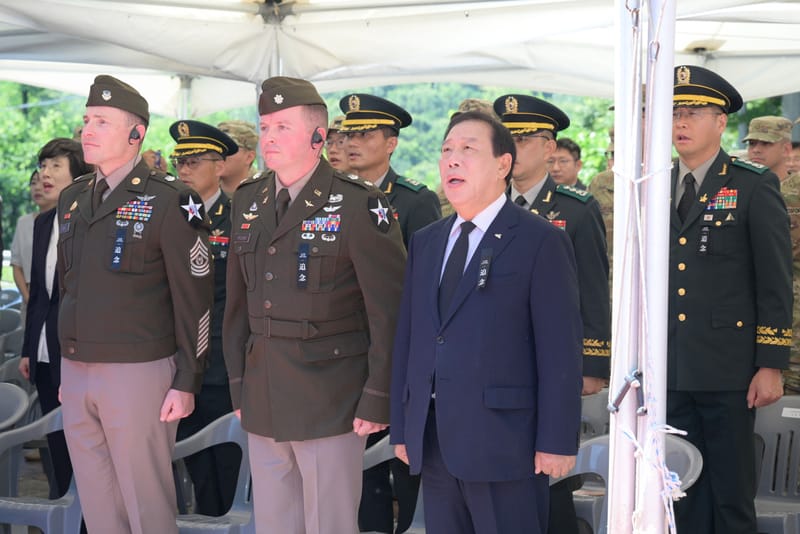 개미고개 전투 전사자 미군 428명 희생 기려 post image