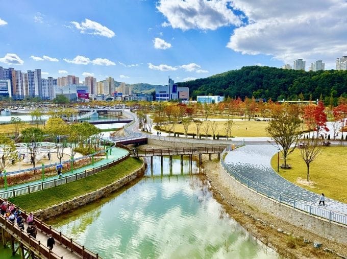 대전 갑천생태호수공원, 관광명소 급부상 post image