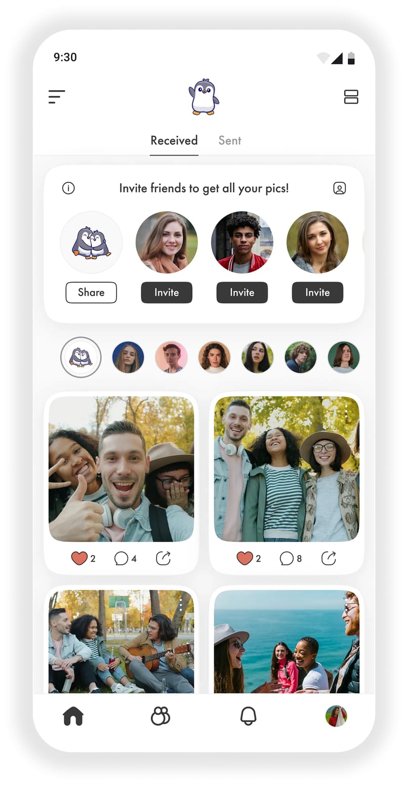 픽시 '친구 모든 사진 공유', 세계 최초 소셜 플랫폼 출시 post image