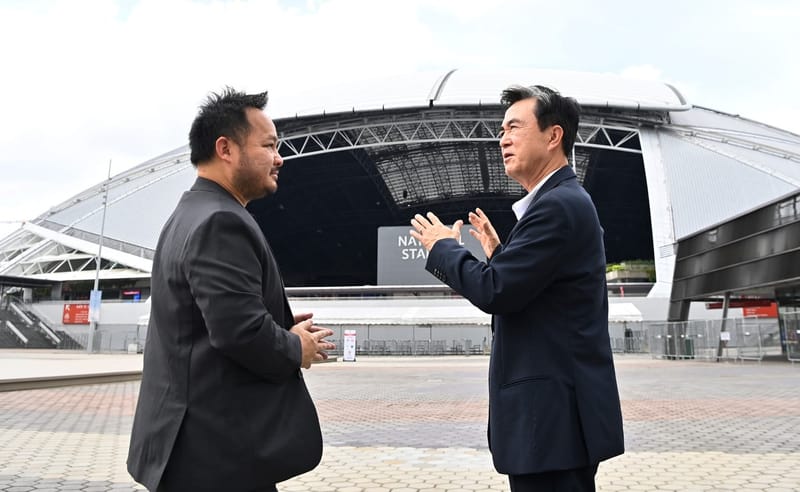 김태흠 충남지사, 싱가포르서 '1조 외자유치'… 돔구장 투자도 청신호 post image